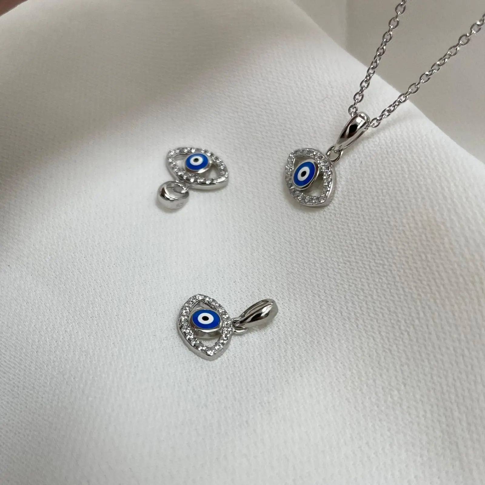 Blue Evil Eye Pendant