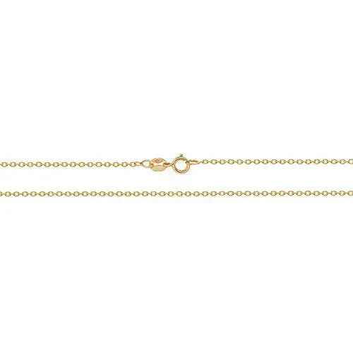 Genuine 9ct Yellow Gold Nefertiti Pendant with Rolo Chain Necklace
