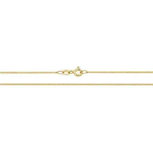 Genuine 18ct Yellow Gold Close Curb Chain
