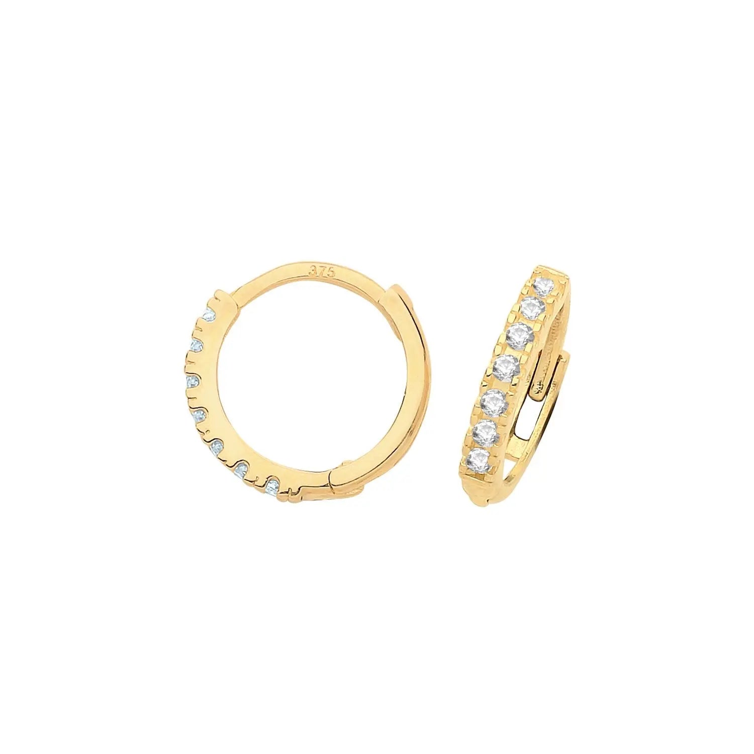 Cubic Zirconia Huggies