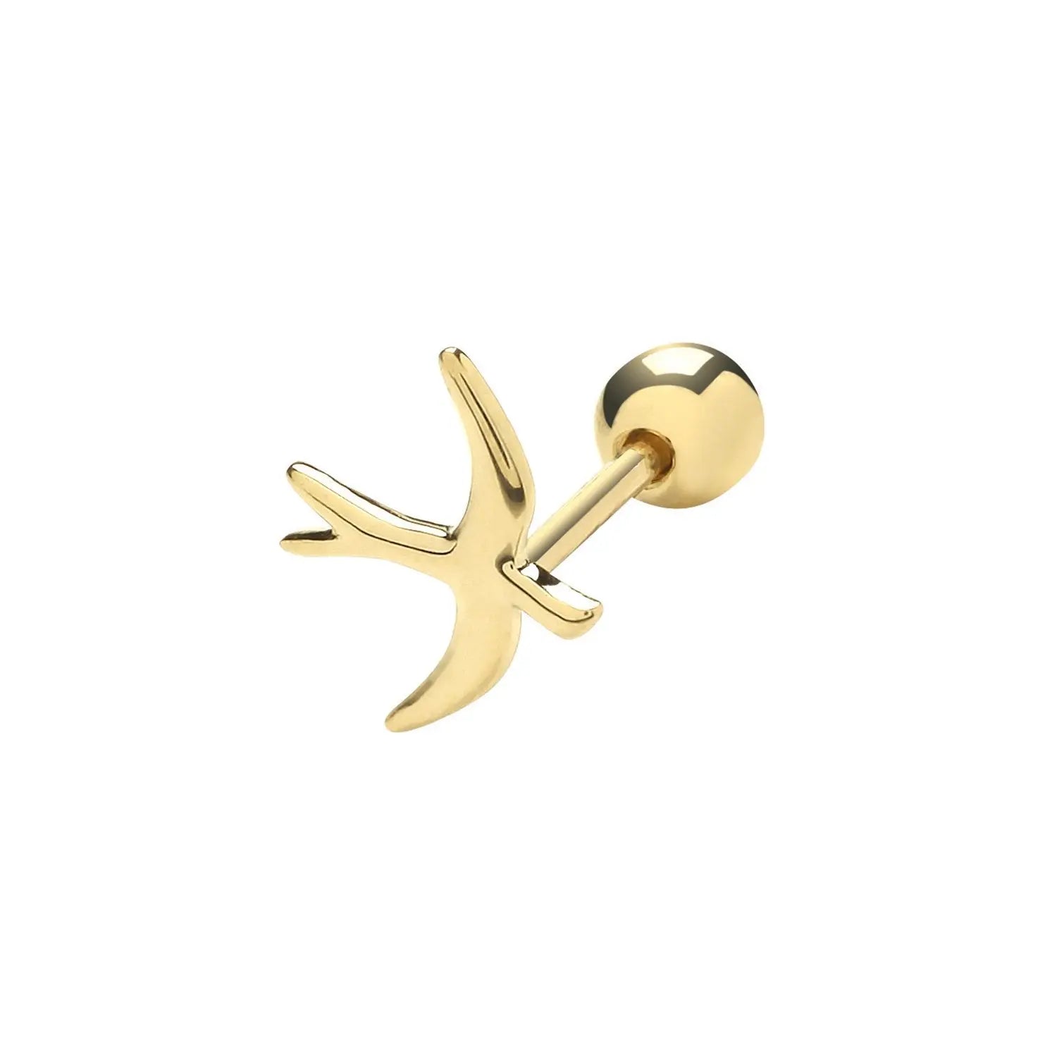 Yellow Gold Bird Cartilage