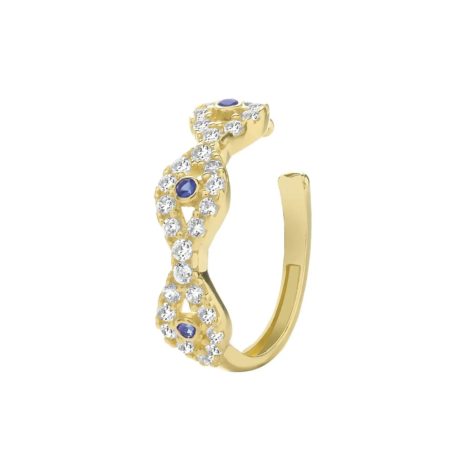 Evil Eye Cartilage Cuff