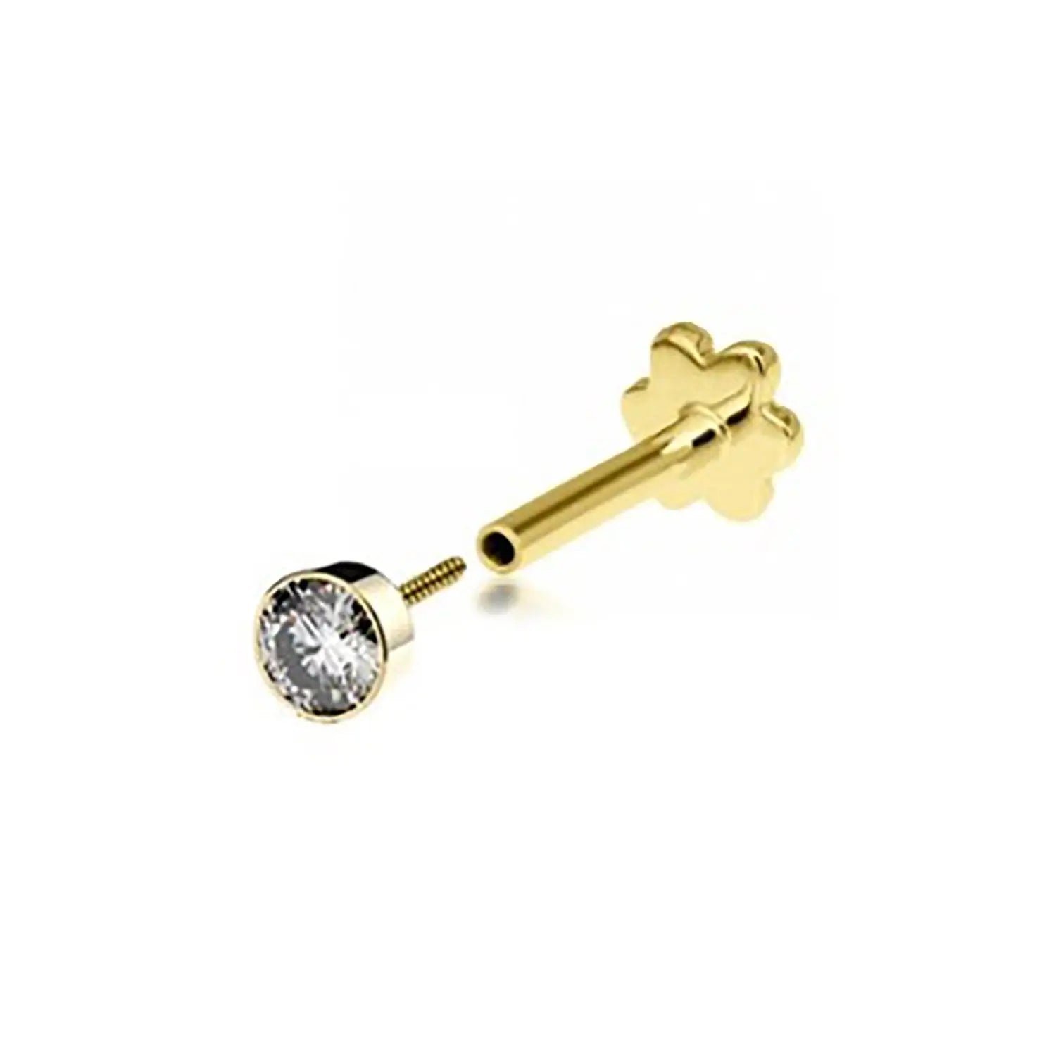 CZ CARTILAGE LABRET