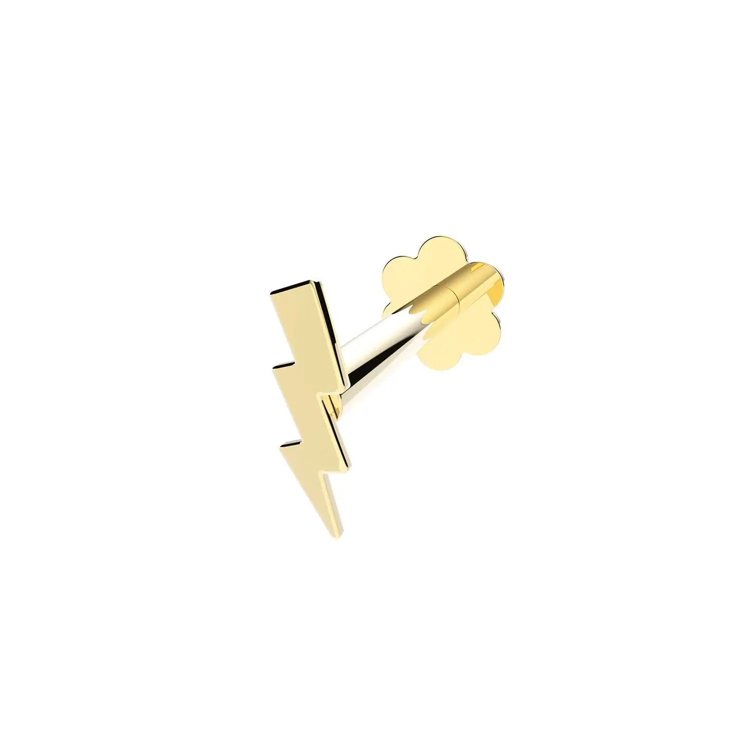 LIGHTNING BOLT CARTILAGE LABRET