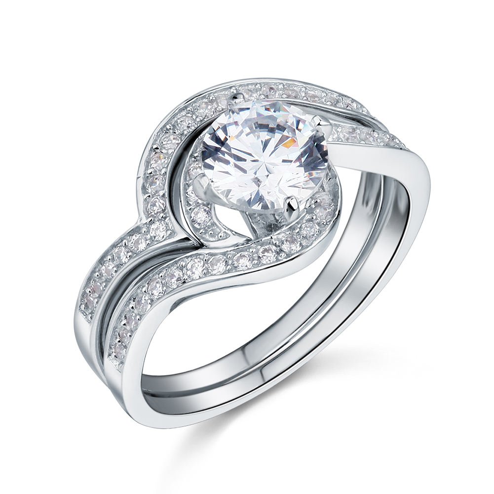 Bridal Engagement Ring Set