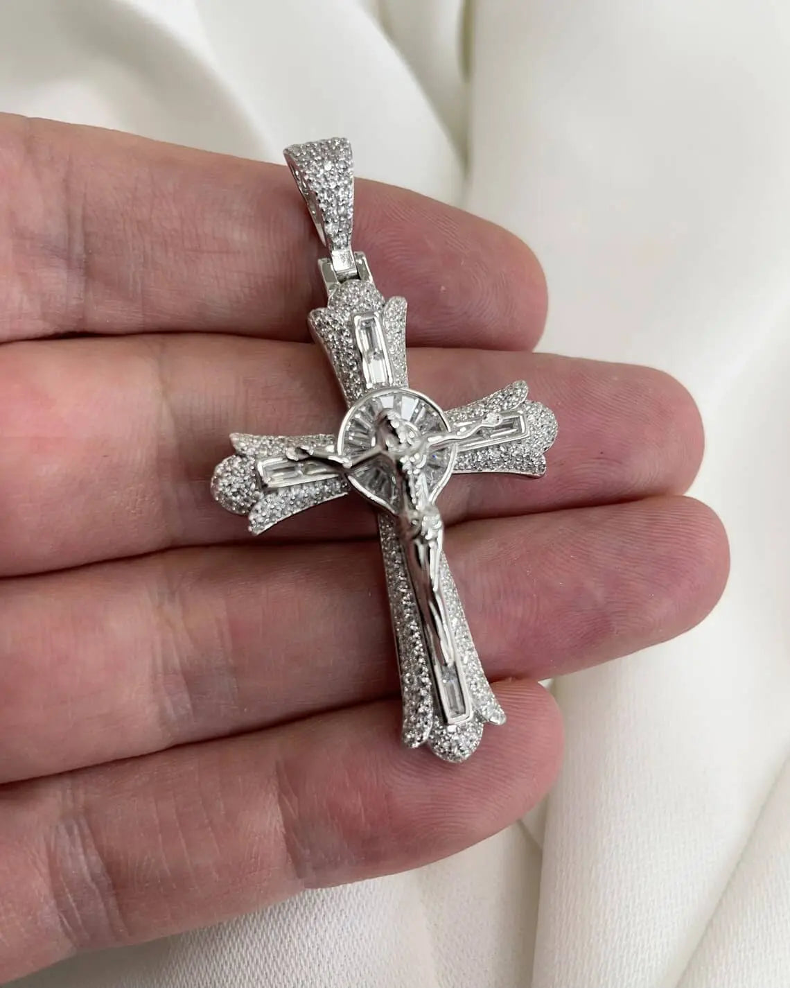 Silver Crucifix Pendant