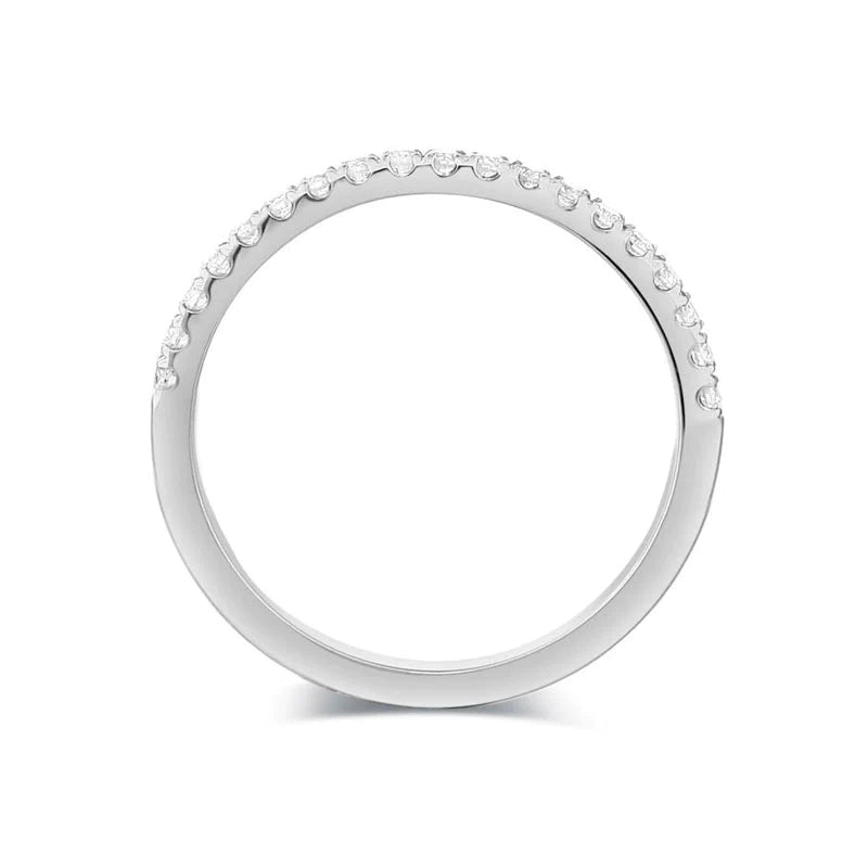 Half Eternity Wedding Band