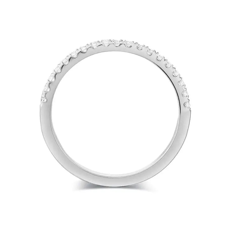 Half Eternity Wedding Band