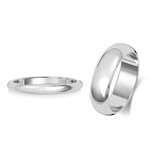 d shape wedding band