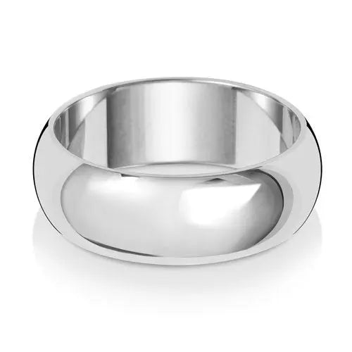 d shape wedding ring