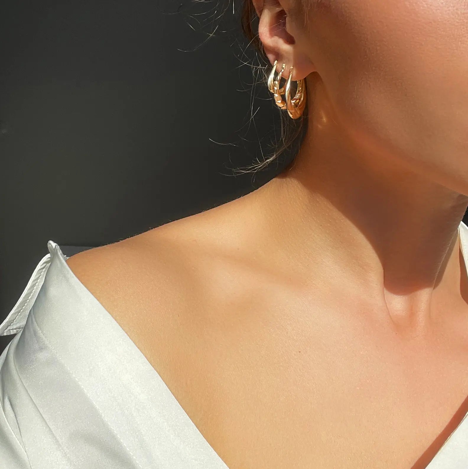 Gold-Earrings limanilondon