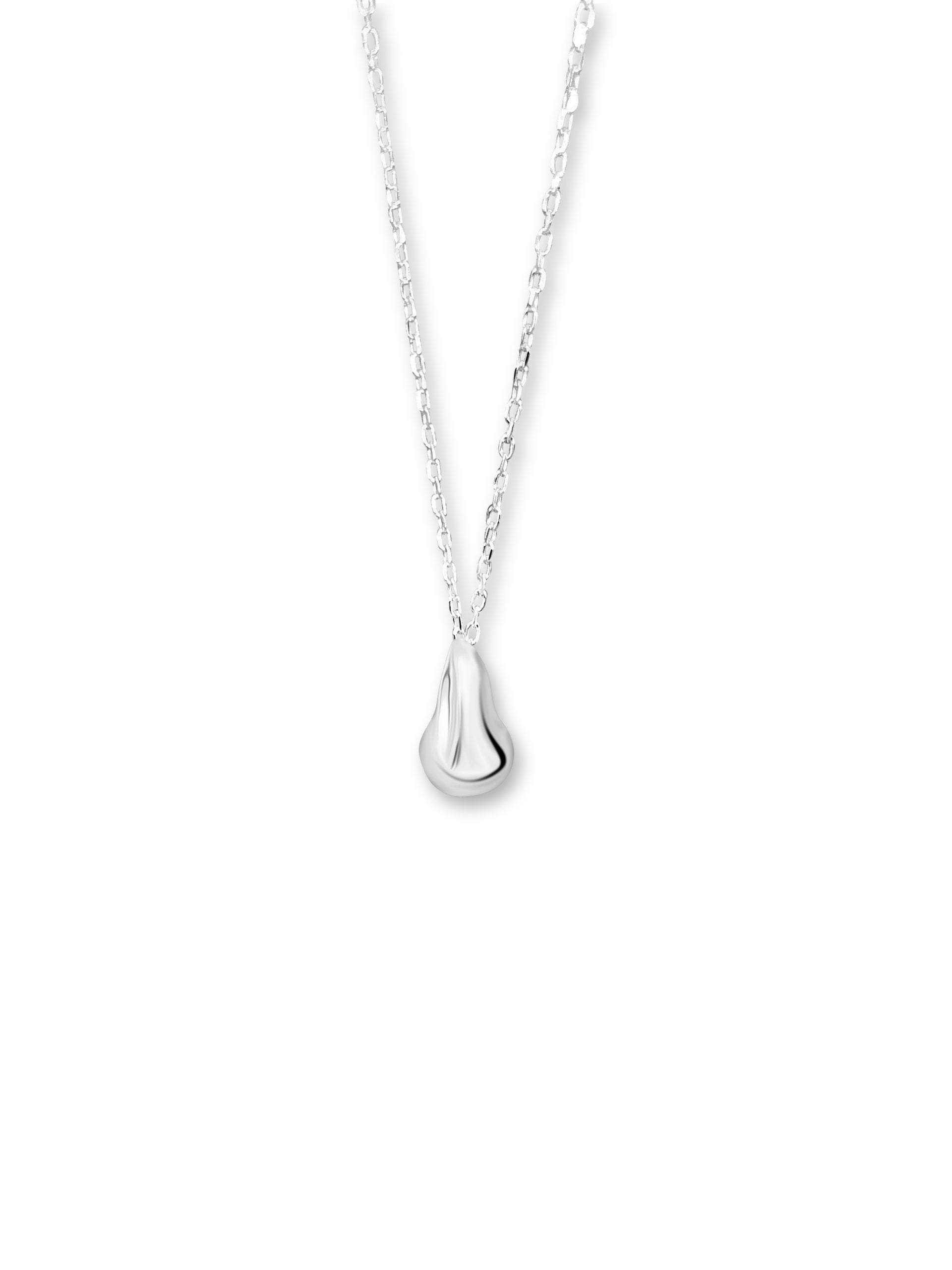 Baroque Pearl Necklace & Silver Stud Earrings Set – Gift Boxed