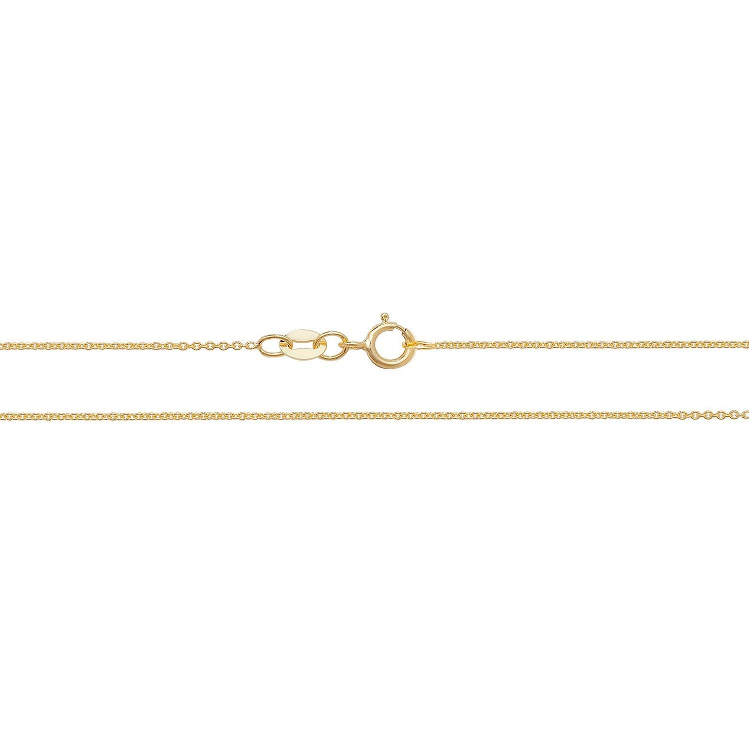 Genuine 18ct Yellow Gold Cable Chain