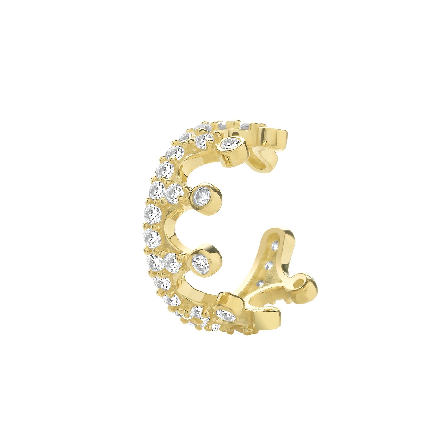 Crown Ear Cartilage Cuff