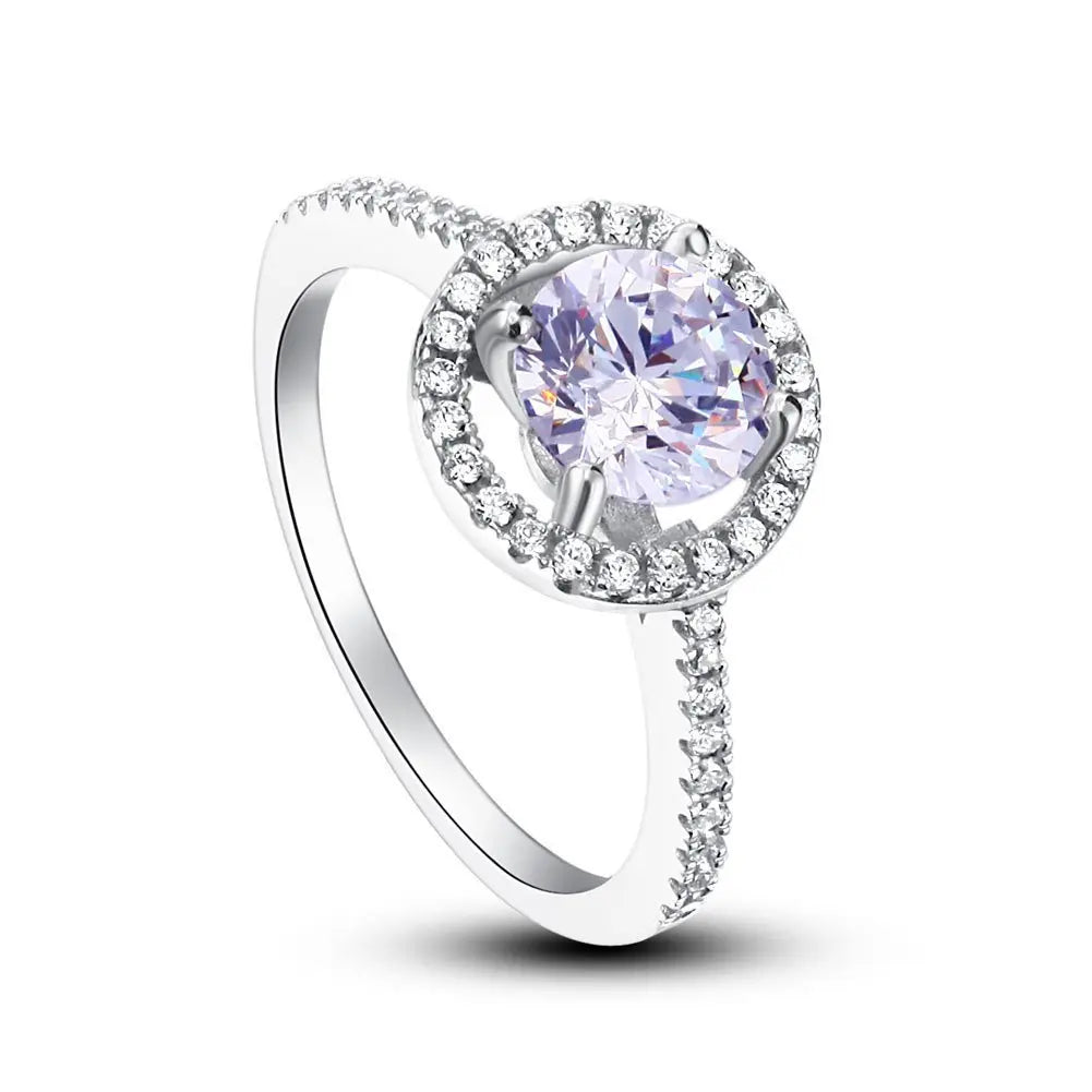 1.25 Carat Round Cut Created Diamond 925 Sterling Silver Wedding Engagement Ring limanilondon