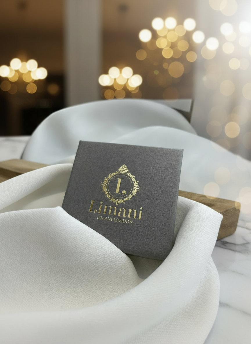 Sterling Silver Baroque Pendant Necklace Minimalist Gift Boxed Jewellery