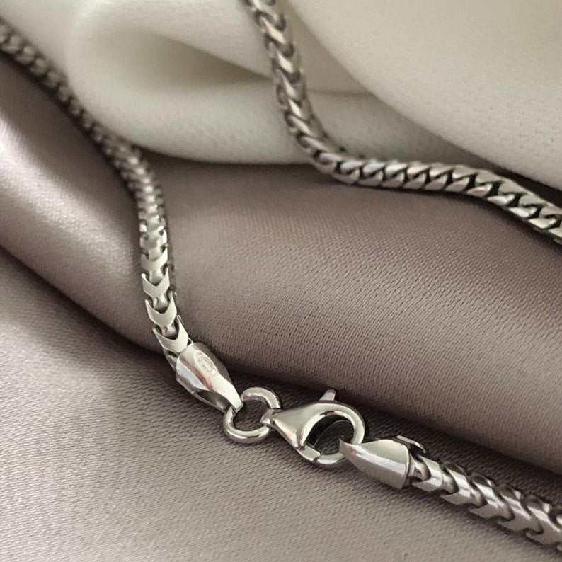 Sterling Silver Mens Franco Chain 7-32 inches