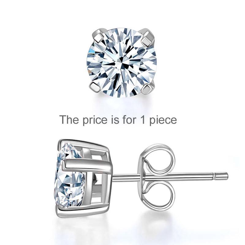 Moissanite Diamond Earring