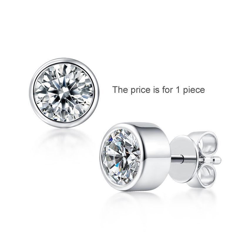 Moissanite Diamond Earring