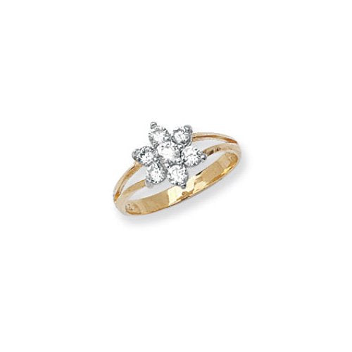 Babies Cluster CZ Ring