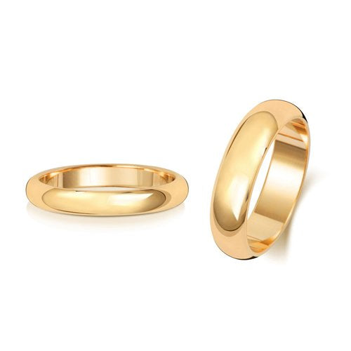 d shape wedding band