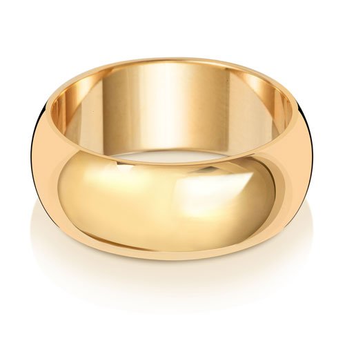 d shape wedding band