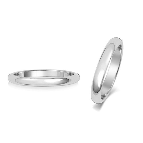 d shape wedding band